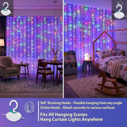 300LED Fairy Curtain Lights