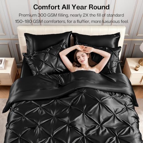 Satin California King Comforter Set