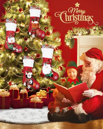 48 Inches Faux Fur Christmas Tree Skirt