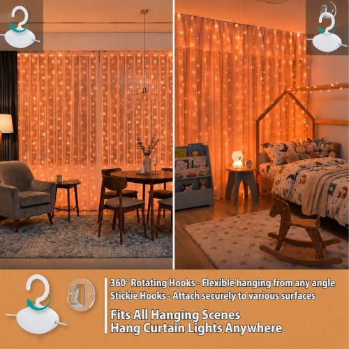 300LED Fairy Curtain Lights
