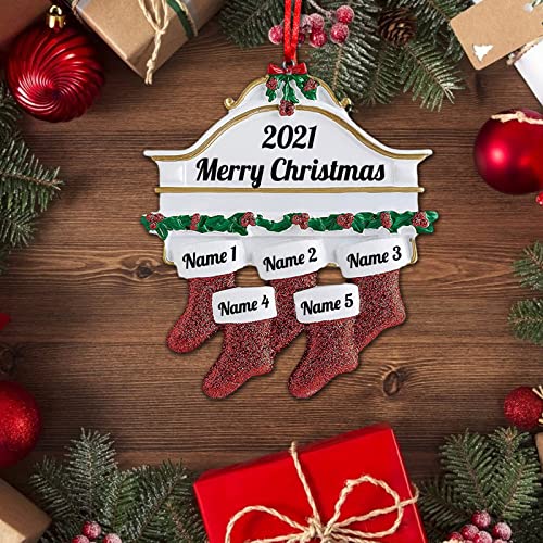 Personalized Christmas Ornaments Family of 2
