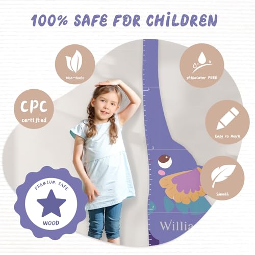 Personalized Toddler Height Wall Chart