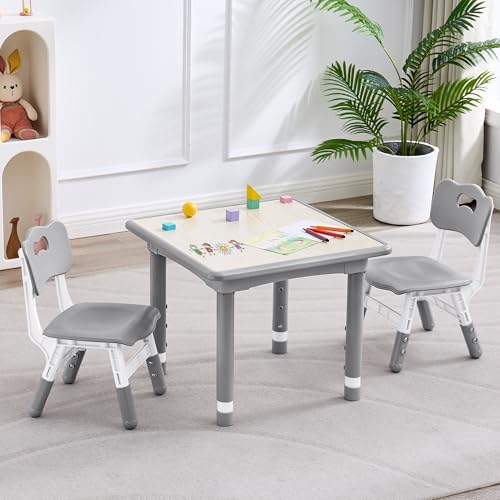 Kids Table & 2 Chairs (3 Count)