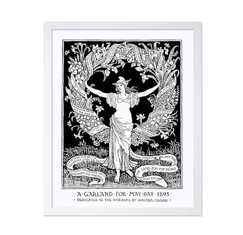 Vintage Walter Crane Poster