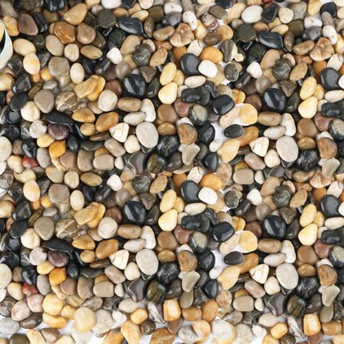 45lb Polished Pebbles for Plants Potting