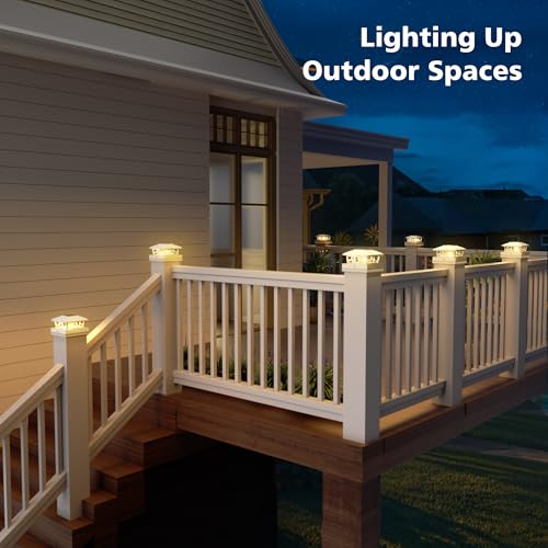 Solar Post Cap Lights (6 Count)