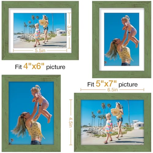 5x7 Picture Frames Set of 9 (9 Count)