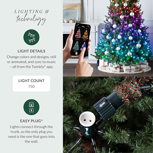 9ft Pre Lit Classic Blue Spruce