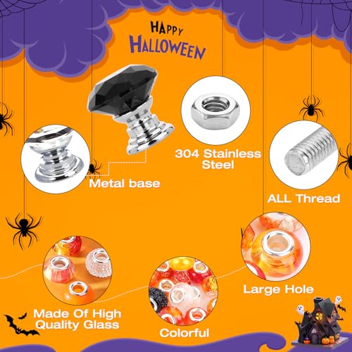 358Pcs Beaded Garden Stake DIY Halloween Decorative Garden Stake Kit (358 Count)