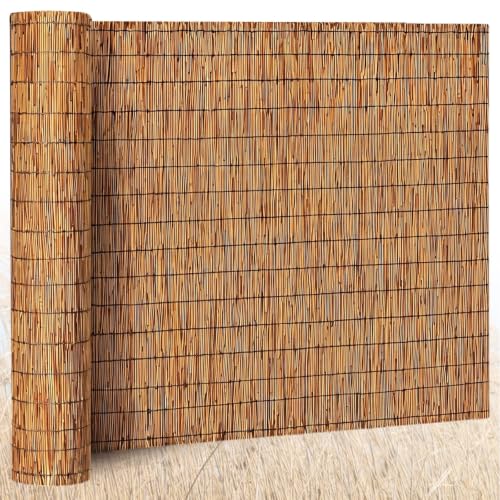 1 Pcs 5 x 25 ft Reed Fence Roller
