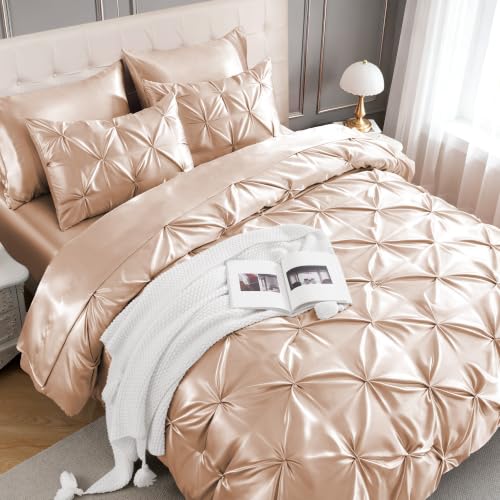 Satin California King Comforter Set