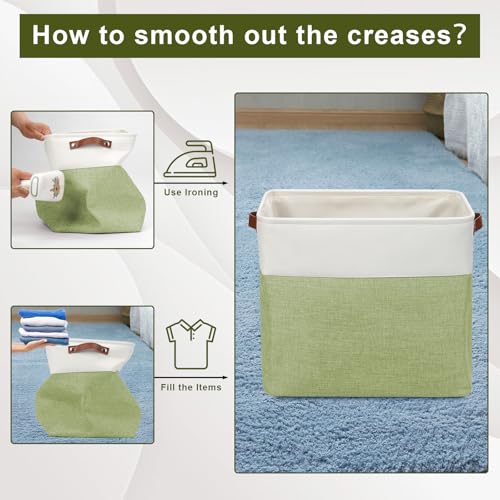 Large Fabric Storage Baskets (3 Count)
