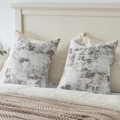 Pack of 2 Faux Cashmere Throw Pillow Covers 26x26 Inch (2 Count)