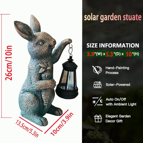 Solar Garden Statues
