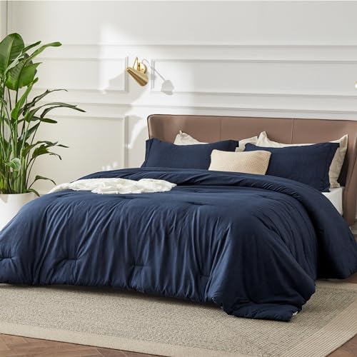 Navy Queen Comforter Set