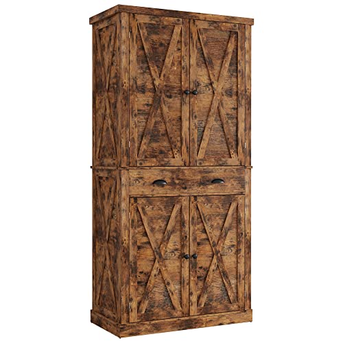 Storage Cabinet with Drawers and Doors for Living Room and Entryway