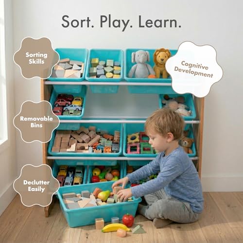 Kids Toy Organizer with 12 Bins