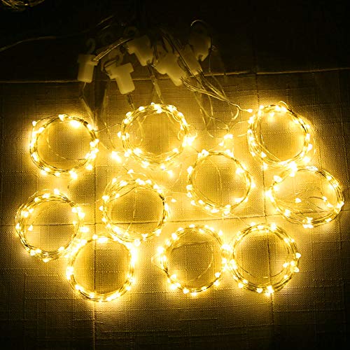 Window Curtain String Lights