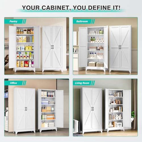 75" Tall Pantry Cabinet