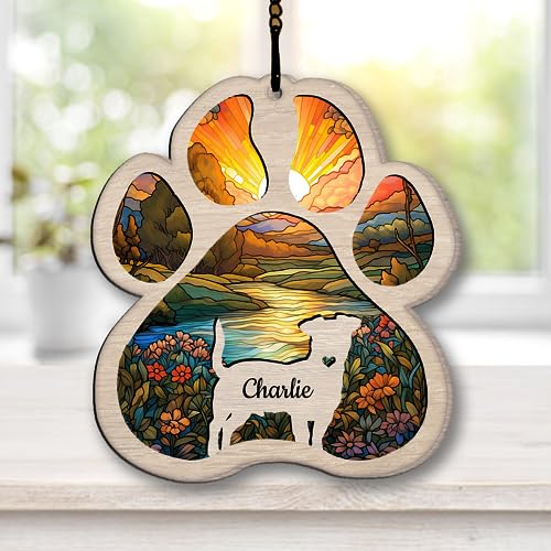 Personalized Cocker Spaniel Suncatcher Dog Memorial Gifts