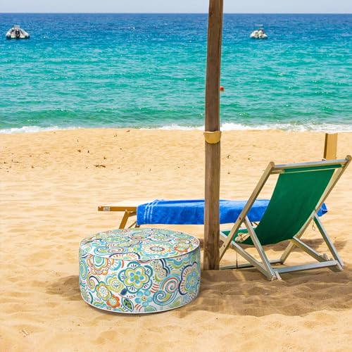 Inflatable Ottoman Stool D21 xH9 for Outdoor