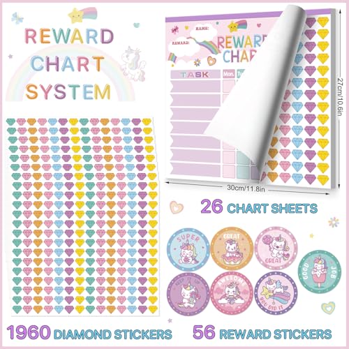 Reward Chart for Kids (26 Count)