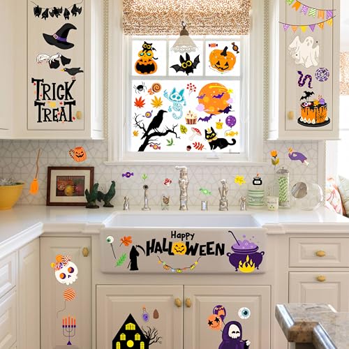 Halloween Window Clings