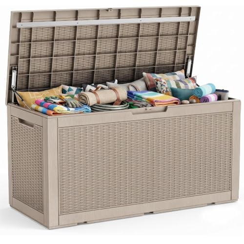 150 Gallon Resin Deck Box