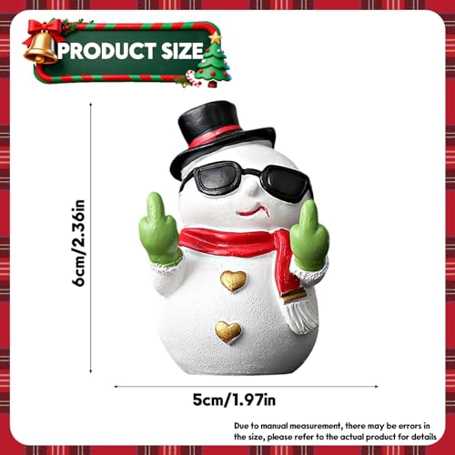 Christmas Snowman Figurine