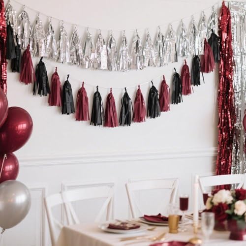Tassel Garland Tissue Paper Tassel Banner