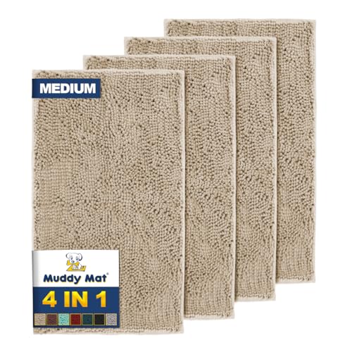 4 Piece Beige Medium 30"X19" AS