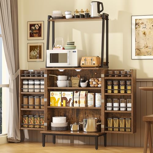 51" Kitchen Baker's Rack with Storage
