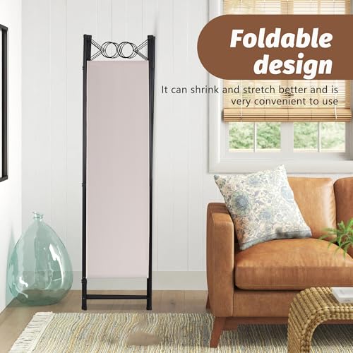 4 Panel Room Divider and Folding Portable Partition Screen