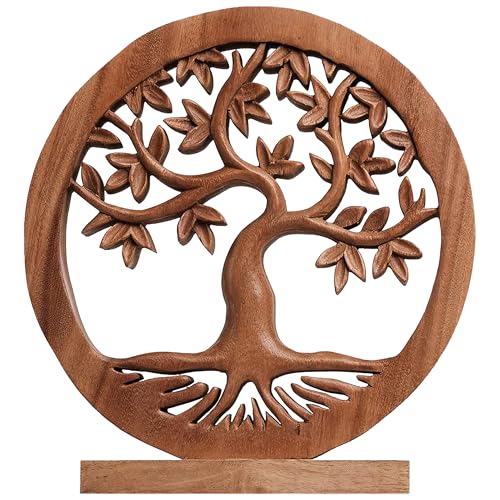 Solid Wood Tree Sculpture