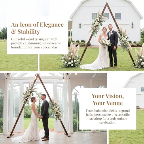 7.87FT Wooden Wedding Arch