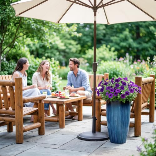 Garden 20" H. Large Plastic Planters (2 Count)
