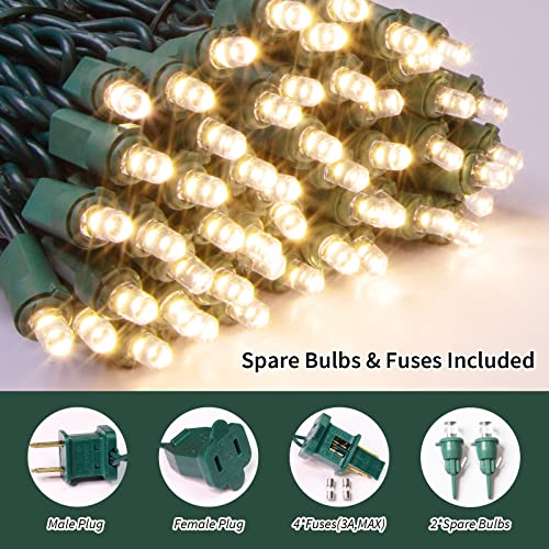 300 LED Warm White Christmas Lights (300 Count)