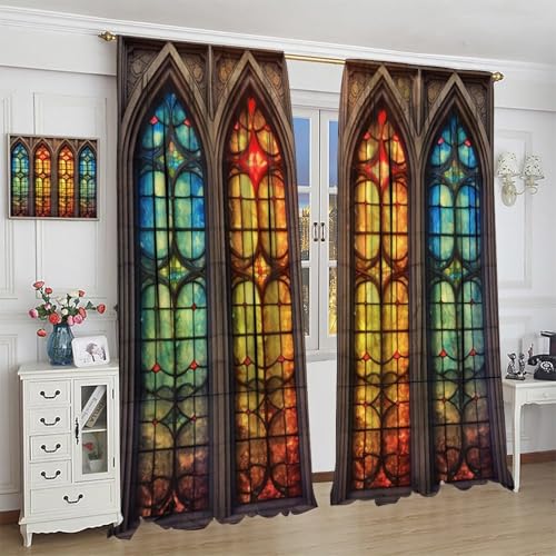 Stained Glass Curtains