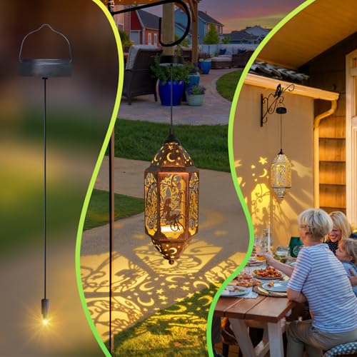 2Pack AA 600Mah Solar Lights Replacement Top for Outdoor Lantern Lights Waterproof for Garden (2 Count)