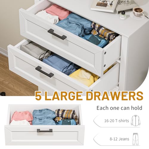 White Dresser for Bedroom