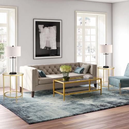 2 Tier Round Side Table