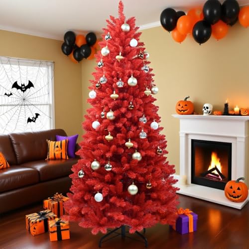 5ft Red Artificial Christmas Tree