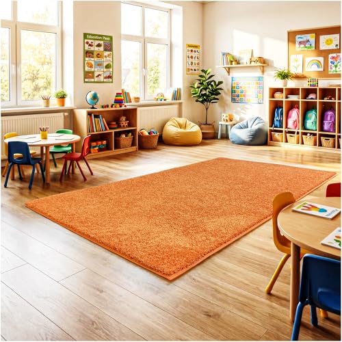 Soft & Colorful 7' x 9' Kids Classroom Area Rug