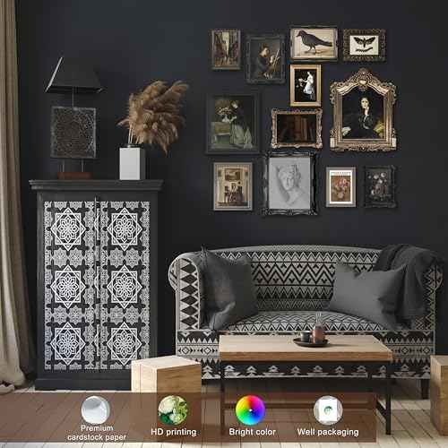 12PCS Unframed Dark Academia Moody Gothic Art (12 Count)