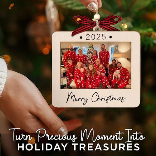 2025 Christmas Ornament Picture Frame
