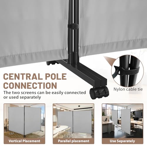 2 Panels Room Divider