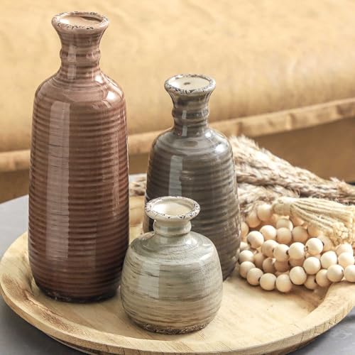 Ceramic Vases Set of 3 (3 Count)