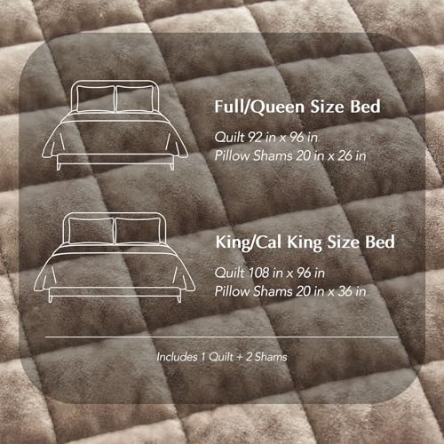 Velvet Quilt Set