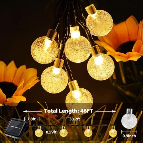 Outdoor Solar String Lights (2 Count)