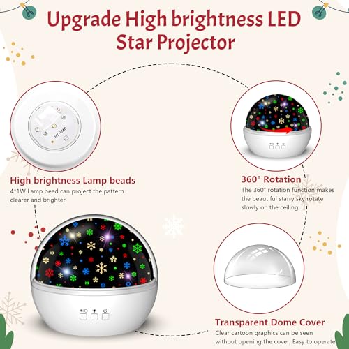 Christmas Projector Night Light Indoor